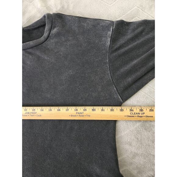 Wild Fable Gray Tiered Drop Shoulder Short Dress Xl Sweatshirt Boho - Picture 7 of 11